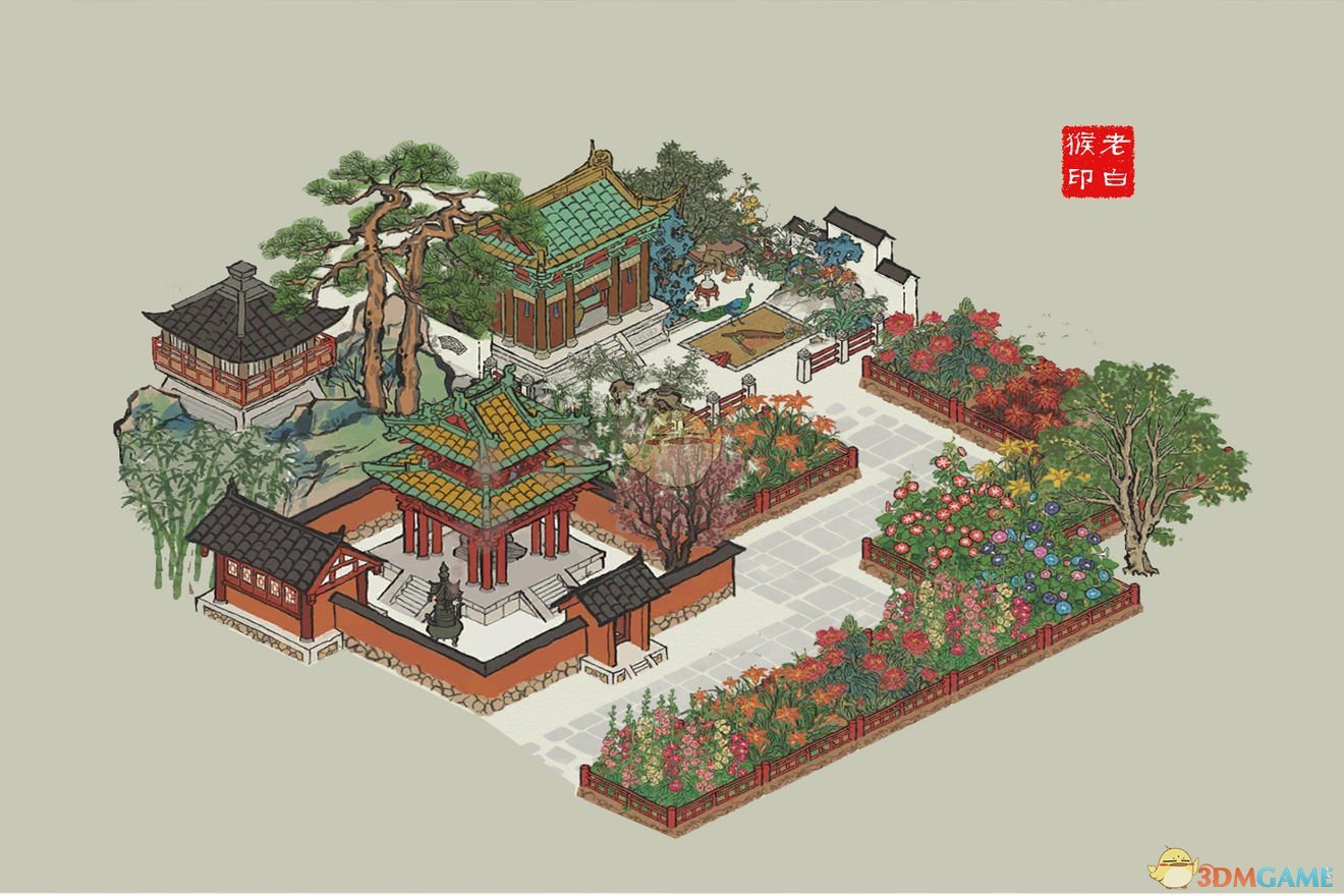 《江南百景图》百草花园主题布局一览