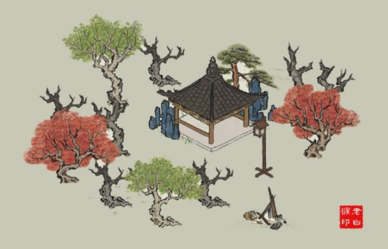 《江南百景图》枯枝布局攻略