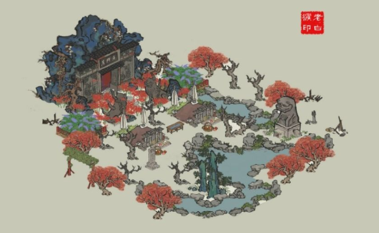 《江南百景图》枯枝布局攻略