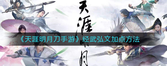 《天涯明月刀手游》经武弘文加点方法