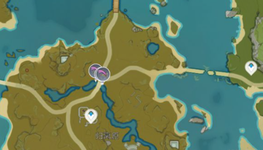 《原神》马尾快速采集线图