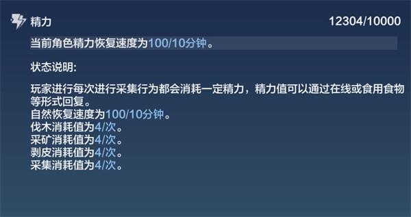 《妄想山海》精力值作用介绍