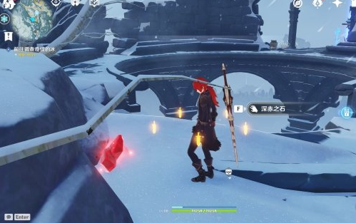 《原神》1.2雪山神像开启方法