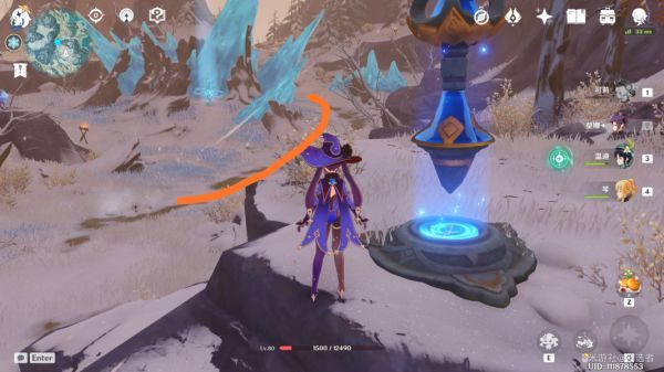 《原神》龙脊雪山快速探索攻略