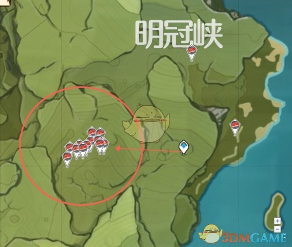 《原神》野猪林位置介绍