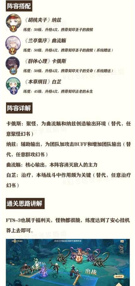 《幻书启世录》支线FT8-3通关攻略