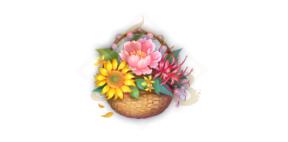 《妄想山海》粉珠花篮制作方法