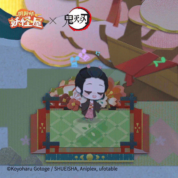 《阴阳师：妖怪屋》灶门祢豆子缝连之衣皮肤一览