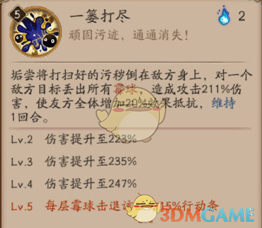 《阴阳师》垢尝技能分析介绍