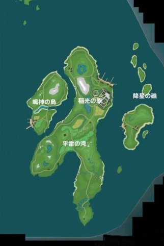 《原神》1.4稻妻城地图介绍