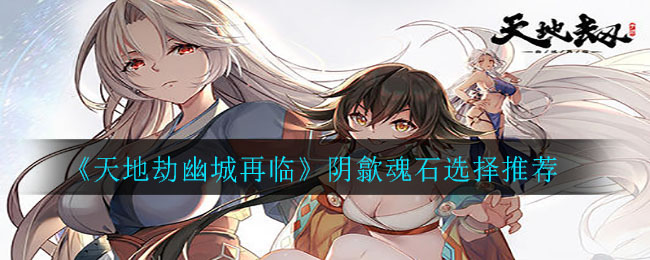 《天地劫幽城再临》阴歙魂石选择推荐