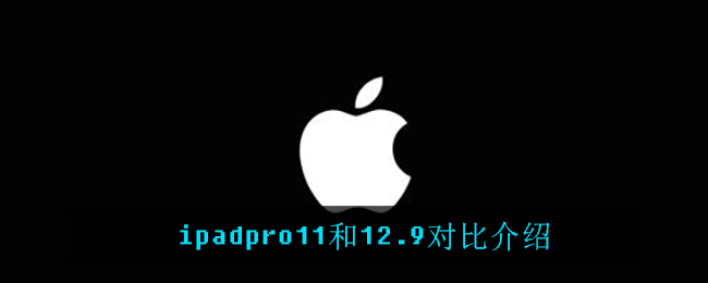 ipadpro11和12.9对比介绍