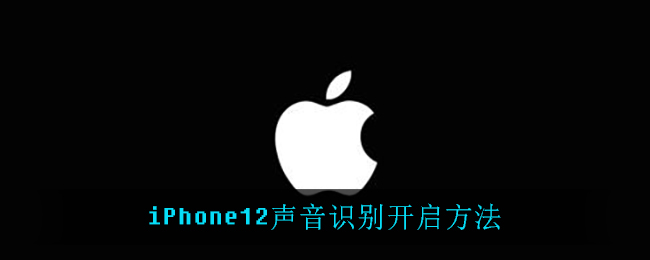 iPhone12声音识别开启方法