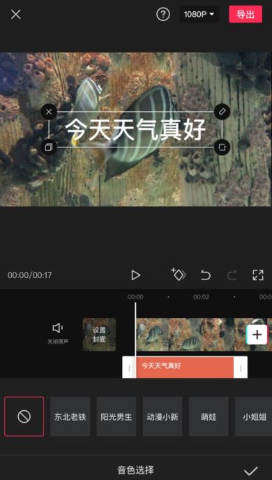 《剪映》添加人工语音和字幕方法介绍