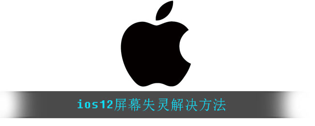 ios12屏幕失灵解决方法