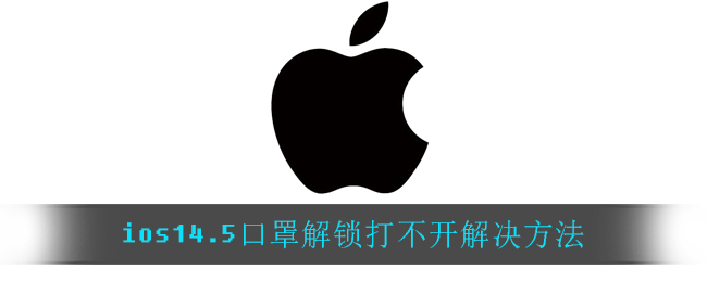 ios14.5口罩解锁打不开解决方法