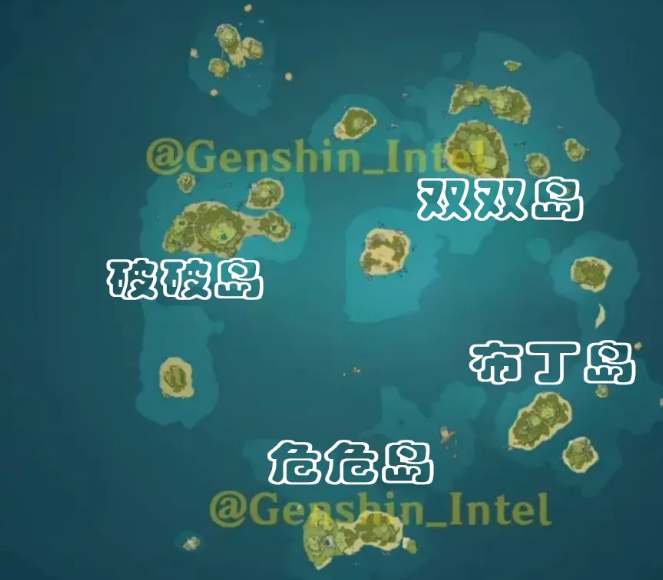 《原神》1.6海岛地图介绍