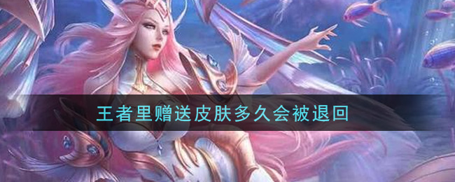 王者里赠送皮肤多久会被退回