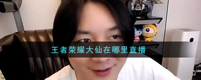 王者荣耀大仙在哪里直播