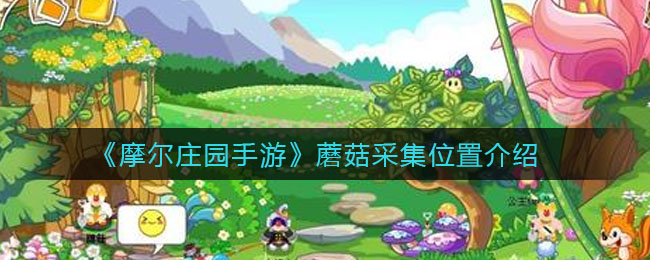 《摩尔庄园手游》蘑菇采集位置介绍