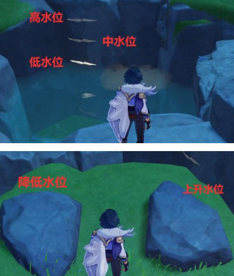《原神》破破岛解密的水位调法介绍