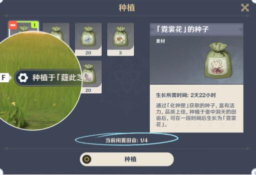 《原神》种植流程一览