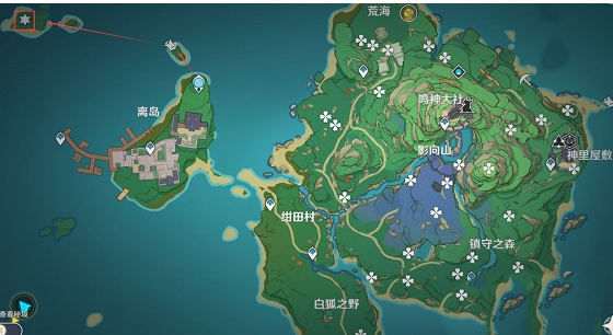 《原神》不动鸣神泡影断灭六个地灵位置介绍