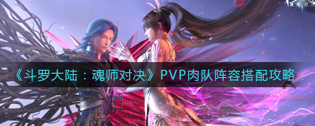 《斗罗大陆：魂师对决》PVP肉队阵容搭配攻略