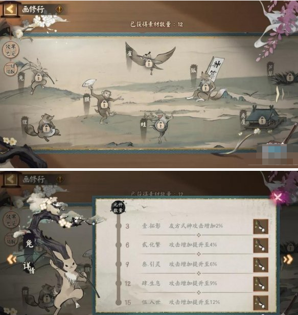 《阴阳师》妙笔绘世画修行技能加点攻略