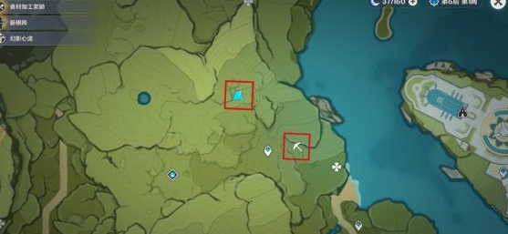 《原神》2.1蒙德矿点位置介绍