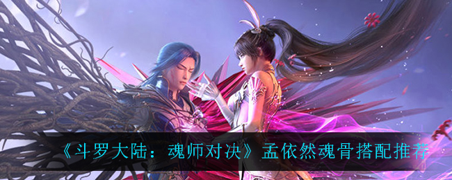 《斗罗大陆：魂师对决》孟依然魂骨搭配推荐