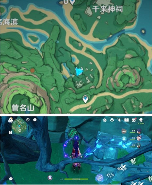 《原神》鹤观岛隐藏宝箱位置分享
