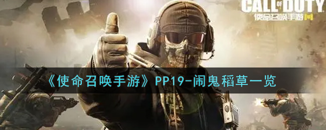 《使命召唤手游》PP19-闹鬼稻草一览