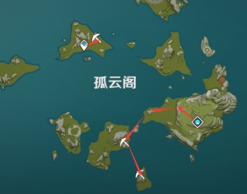 《原神》2.2矿点路线推荐
