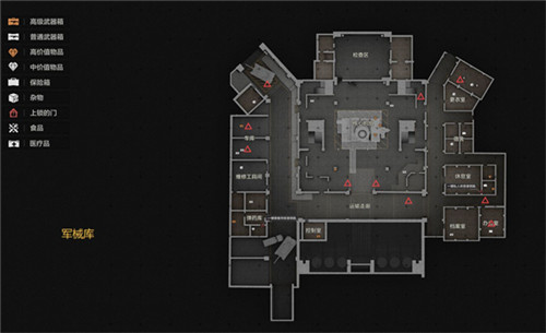 《暗区突围》实验室人机位置一览