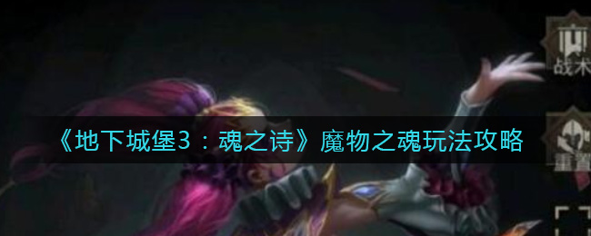 地下城堡3：探寻魂之诗与魔物之魂攻略