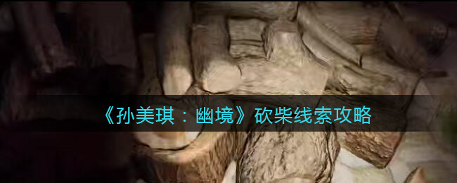 《孙美琪疑案：幽境》四级线索攻略——砍柴