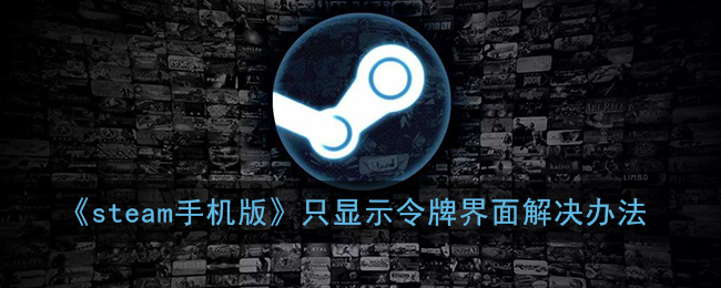 《steam手机版》只显示令牌界面解决办法