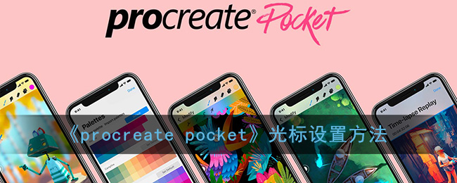 《procreate pocket》光标设置方法
