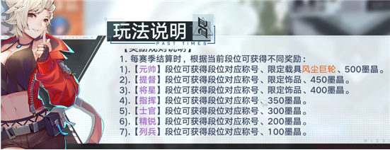 《幻塔》巅峰联赛PVP段位奖励一览