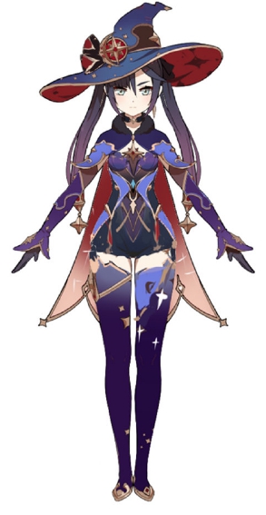 《原神》莫娜立绘改动一览