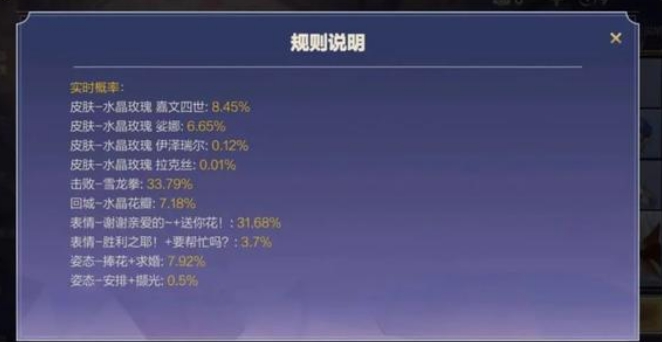《英雄联盟手游》水晶玫瑰活动各阶段抽取价格介绍