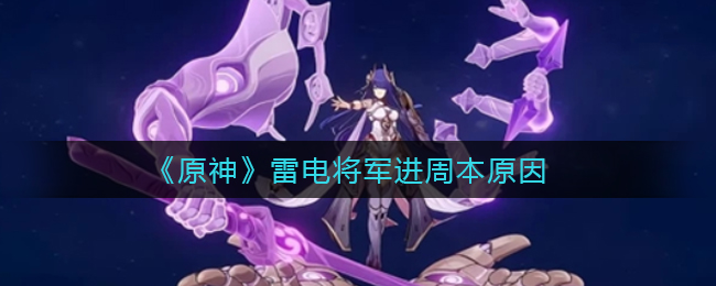 《原神》雷电将军会进周本原因