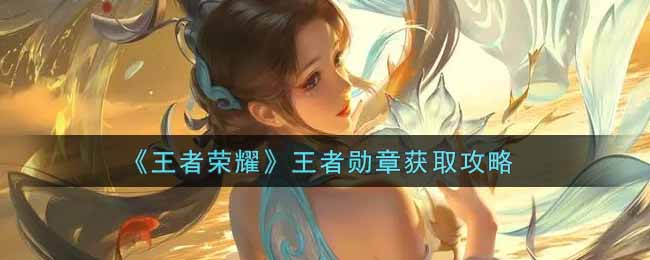 王者荣耀获得王者勋章的途径是什么？