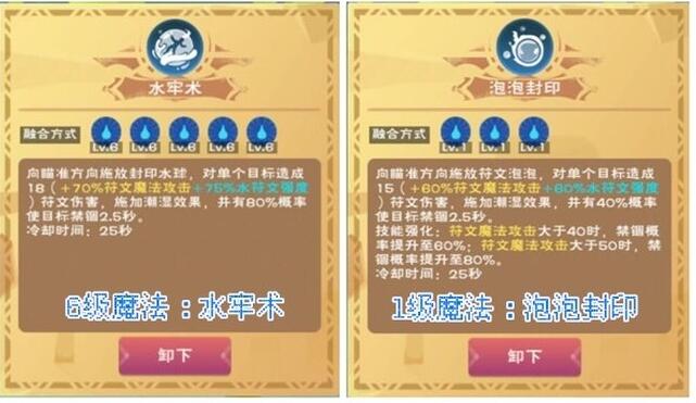 《创造与魔法》水牢术合成方法