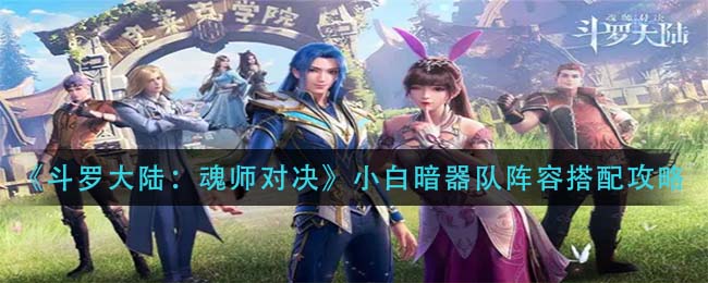 《斗罗大陆：魂师对决》小白暗器队阵容搭配攻略