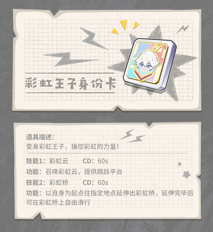 《香肠派对》彩虹王子身份卡介绍