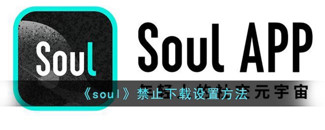 《soul》禁止下载设置方法