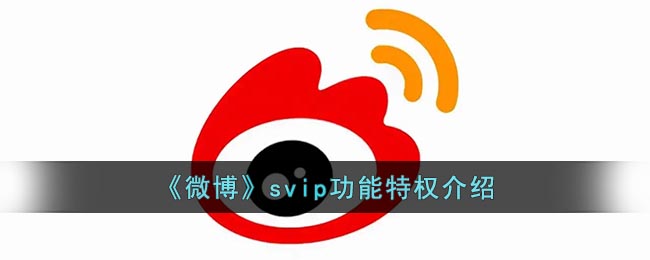 《微博》svip功能特权介绍
