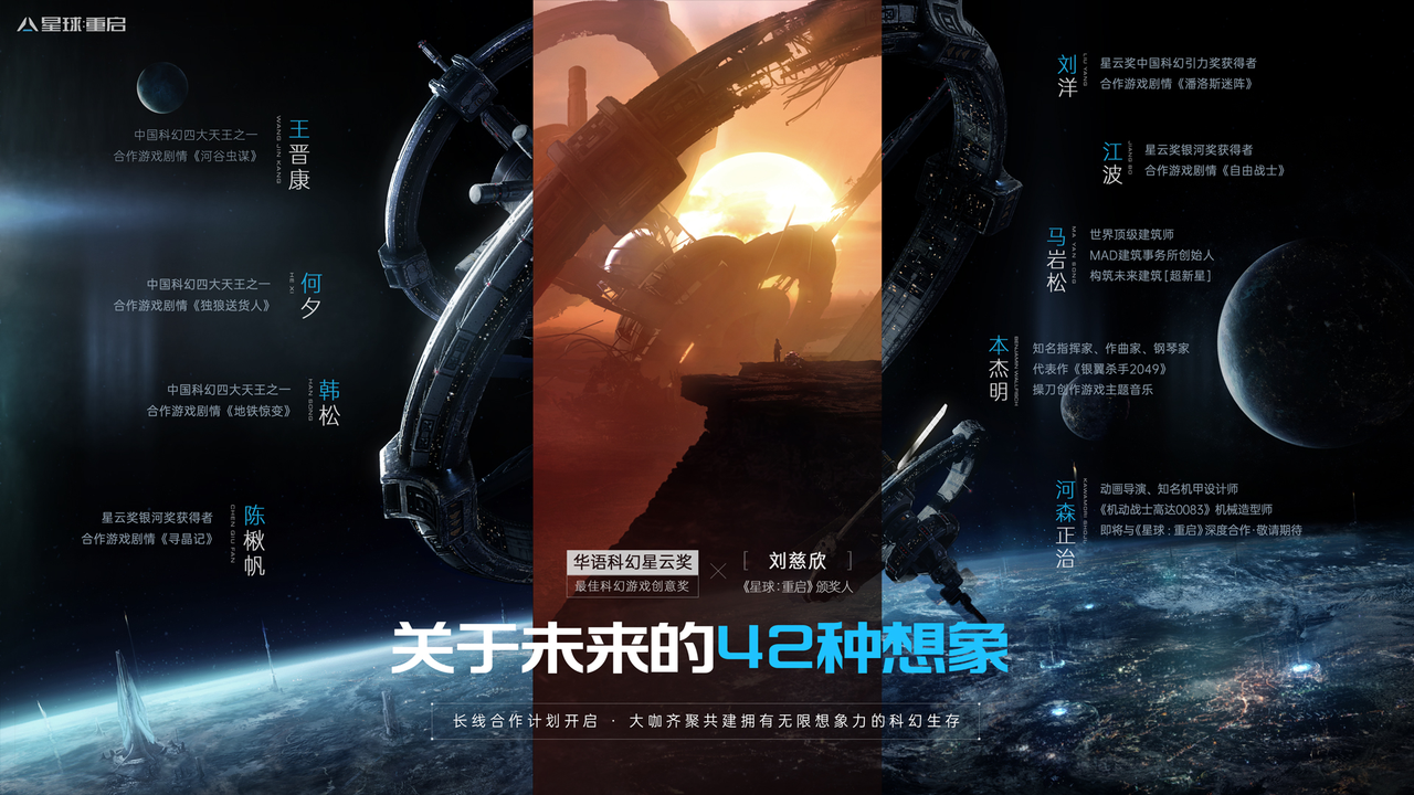 一场跨时空的颁奖：刘慈欣与游戏《星球：重启》 